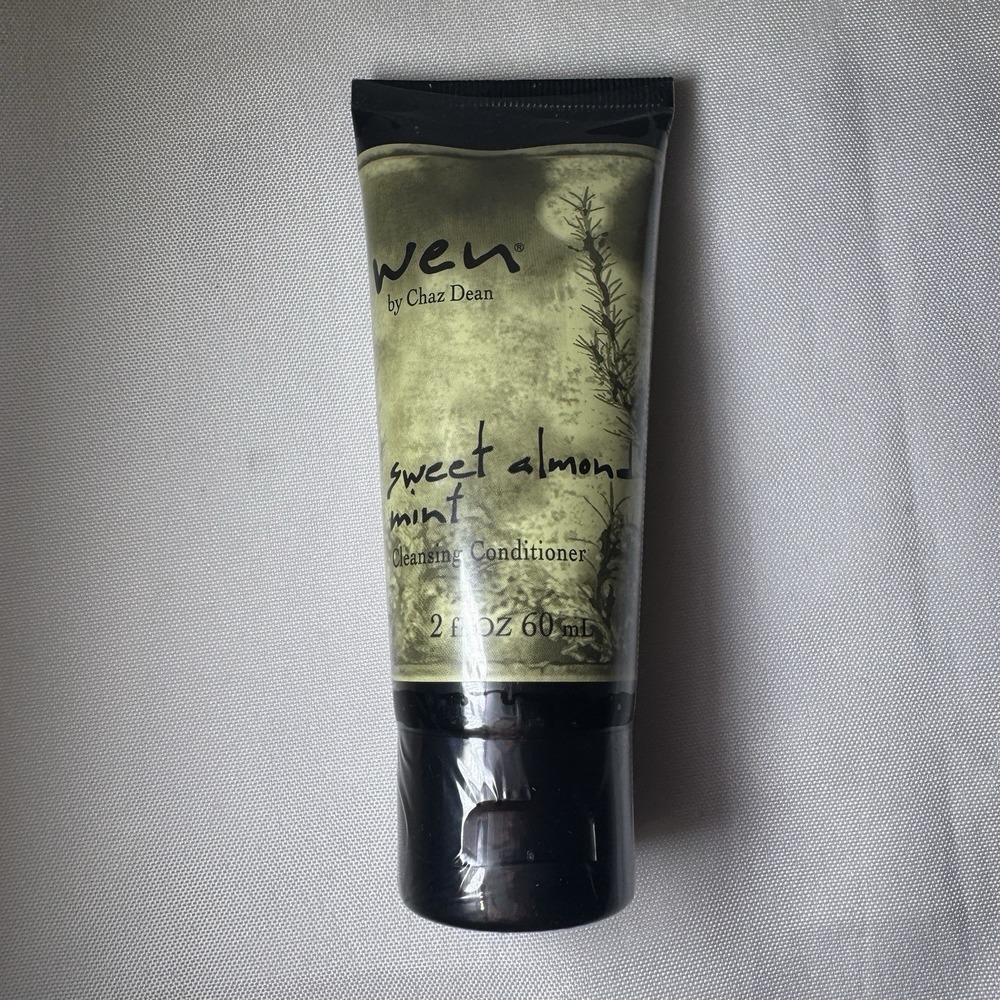 WEN By Chaz Dean Sweet Almond Mint Cleansing‎ Conditioner 2 oz New Sealed